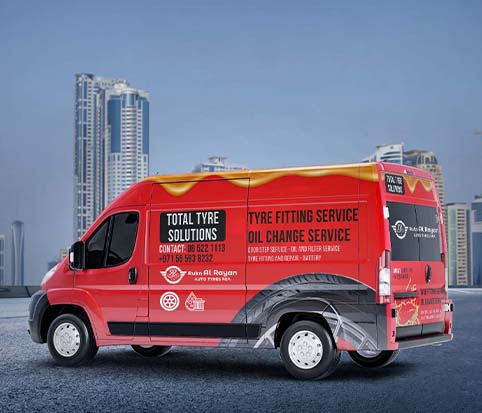 tyre changing service in ajman